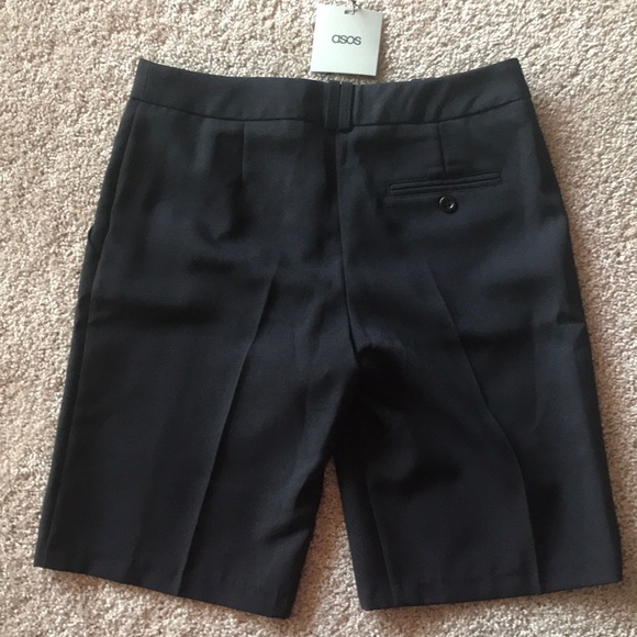 ASOS Black Bermuda Shorts - Picture 2 of 2